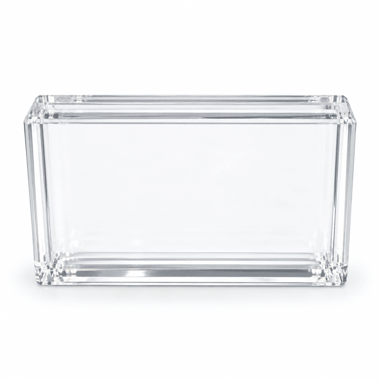 Clear Acrylic Storage Tray 14 x 9 x 2.5cm - Open Box Organiser